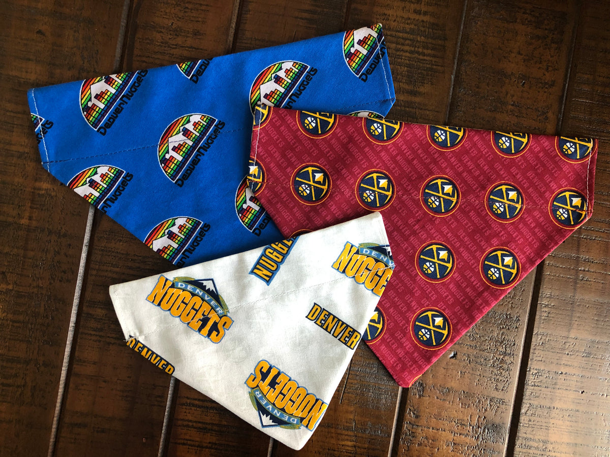 Denver Nuggets Home/Road Personalized Reversible Bandana – 3 Red