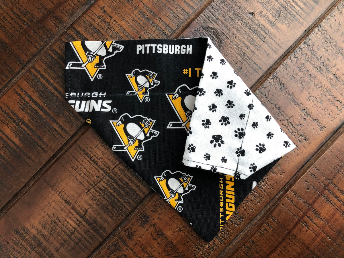 Pittsburgh penguins hot sale dog bandana